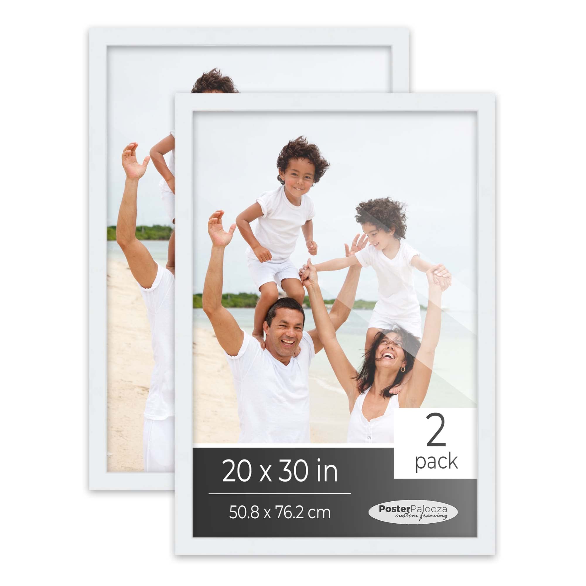 Amazon.com - Poster Palooza Pack of 2 Matte White 20x30 Picture